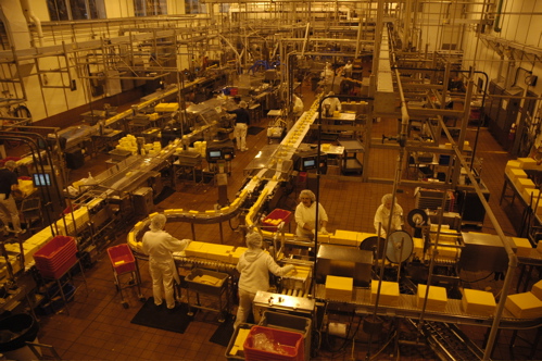 production of cheese